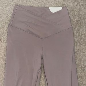 Aerie High Waisted Crossover Flare Legging